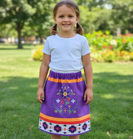OLDTRIBES™ infants Flower Ribbon Skirt