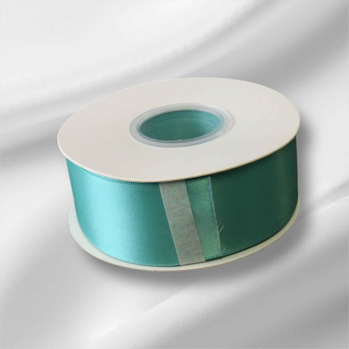 Satin Ribbon Double Face-Light Green #323-3.8 cm Wide