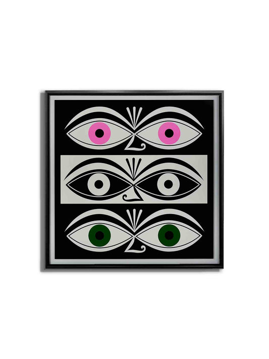 Wandkunst 36" x 36" Fine Art Leinwand Tweet-to-woo