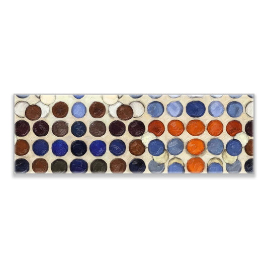 Farbpalette- Modern und abstrakt- Große Leinwand-Wanddekoration-RGB-Lack