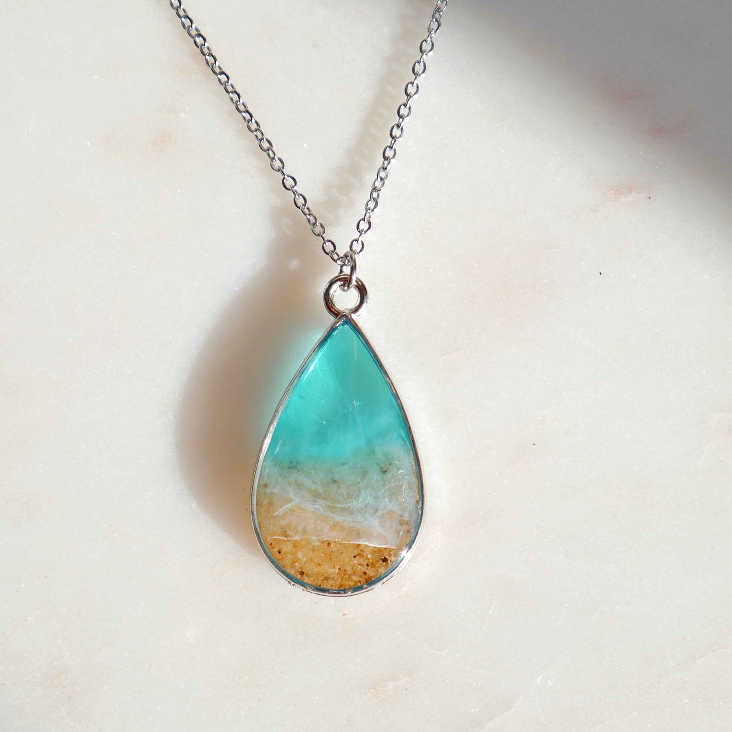 Collier Tulum - goutte (grand)