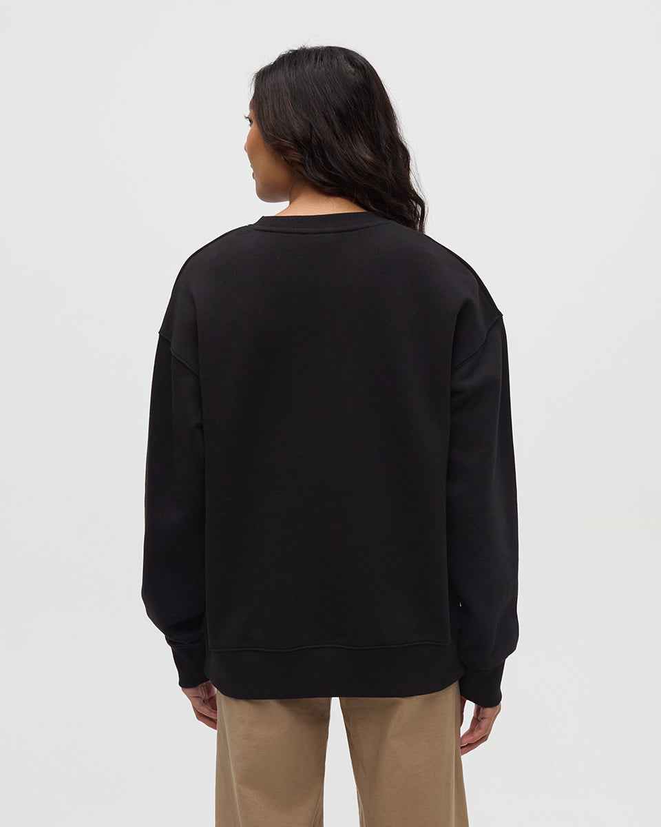 Amazon Greenery Relaxed Logo Crew