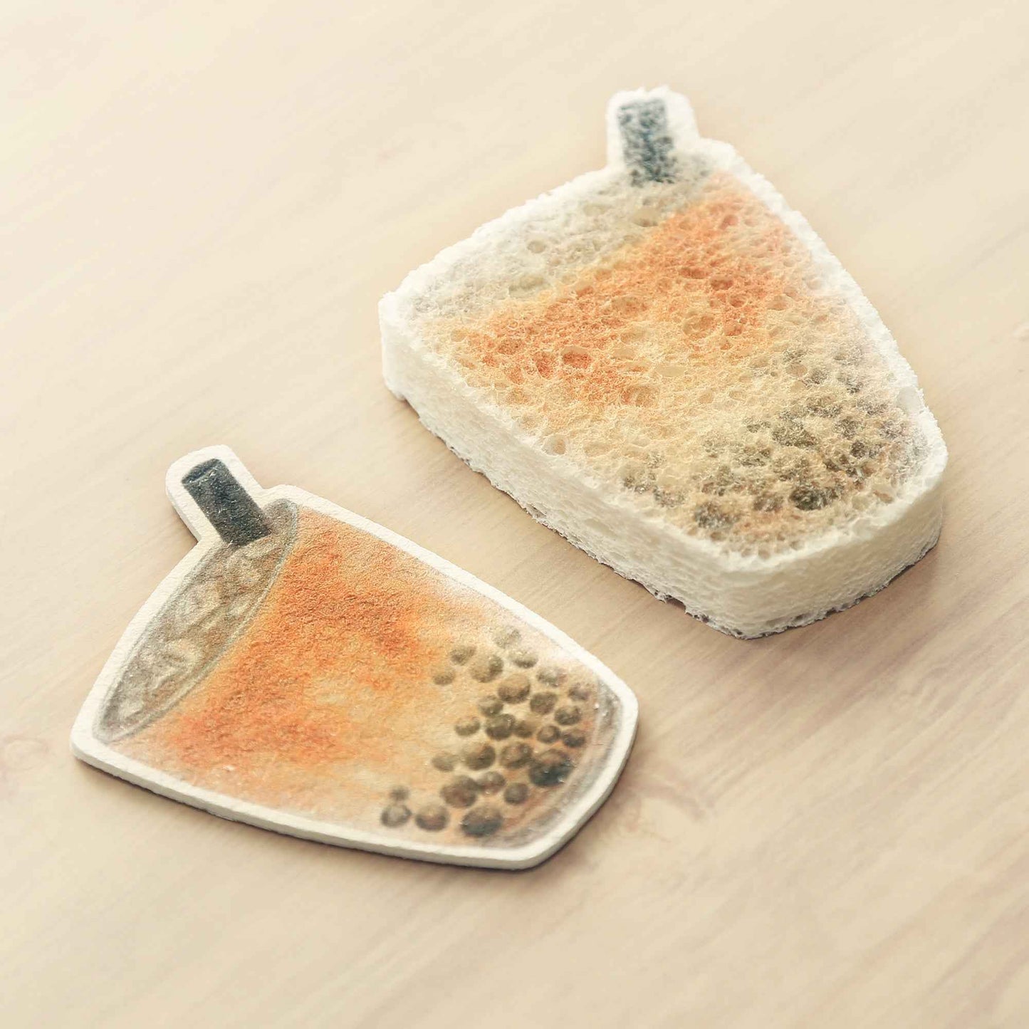 Bubble Tea Pop Up Sponge