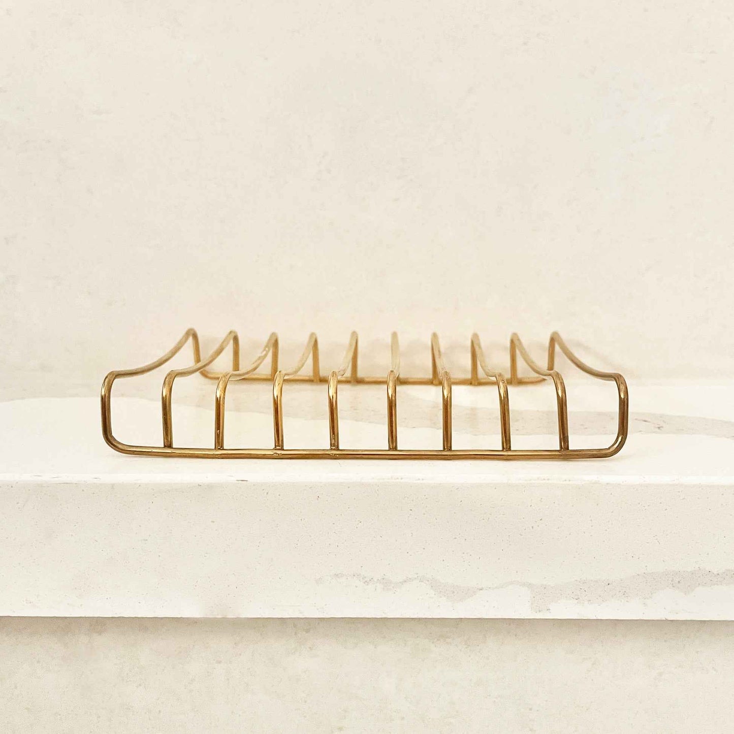 Gold Metal Soap Tray