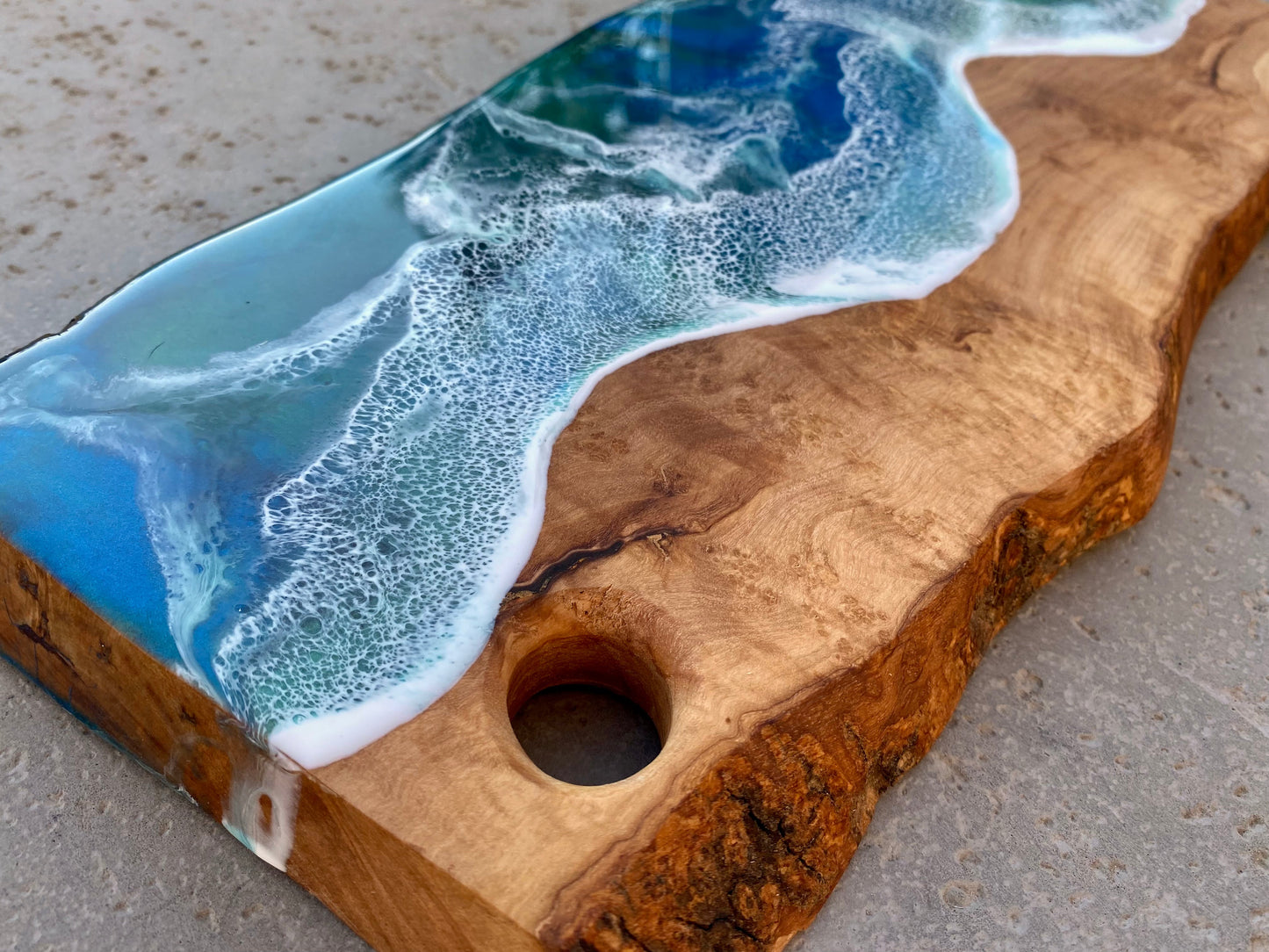 Olive Wood Charcuterie Board - AURABAGS SHOP