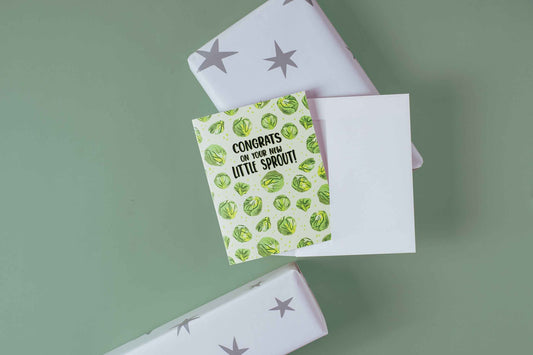 Congrats on Your New Little Sprout! - Greeting Card