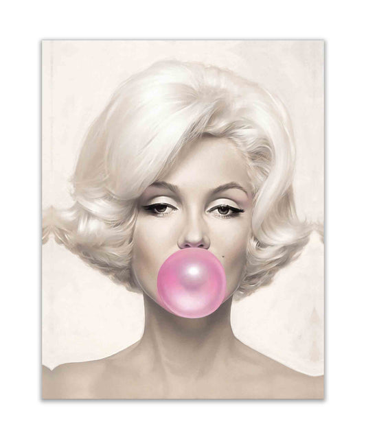 Marilyn in Pink – Wandkunstdruck