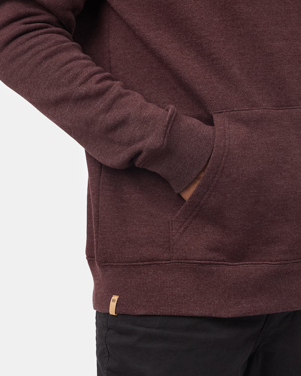 Hoodie mit beflocktem Logo