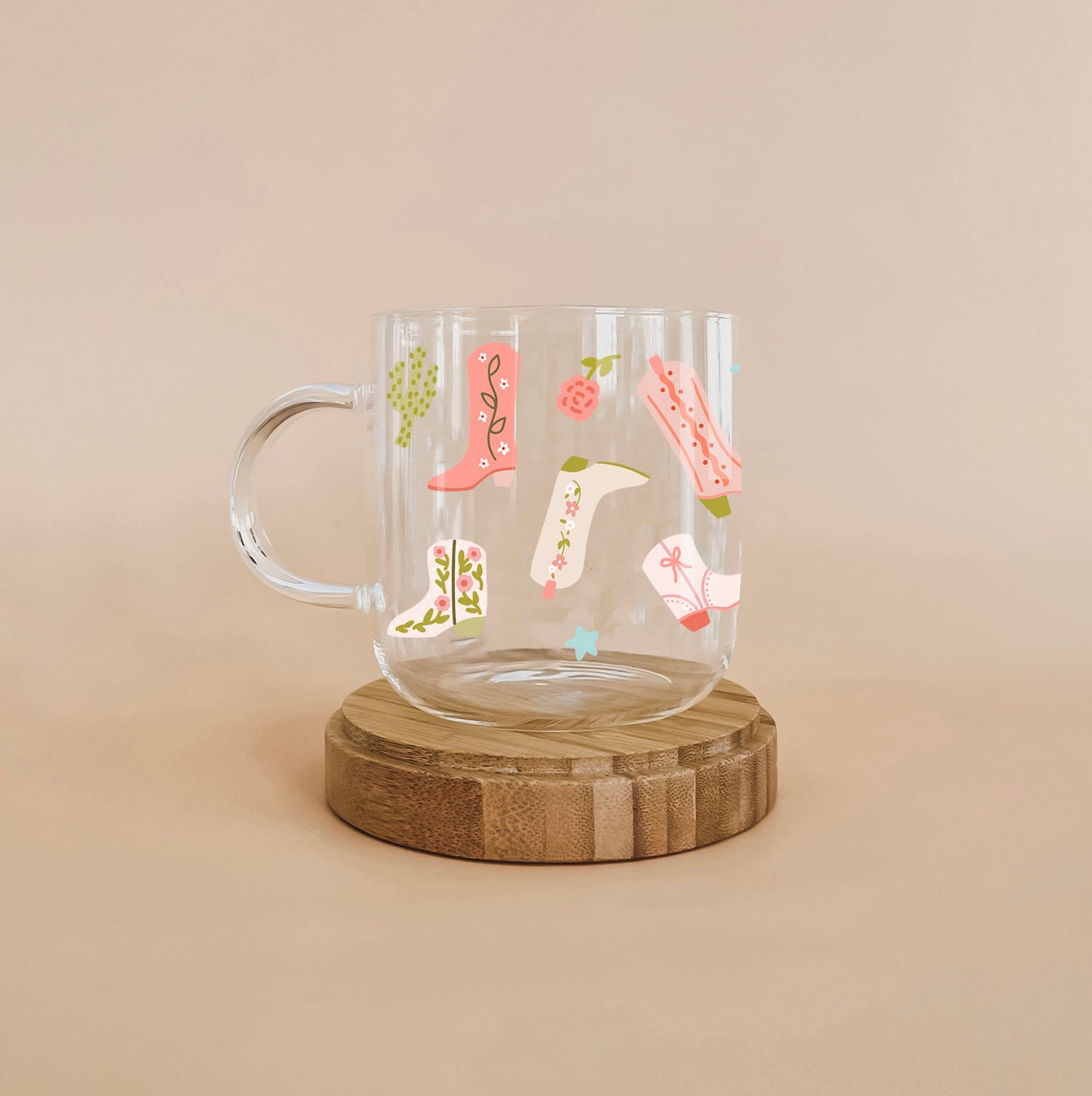 Klarglasbecher - Maxi-Rosen