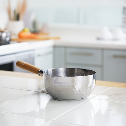 Yoshikawa Yukihira Saucepan 20 cm Stainless Steel | 2.1L