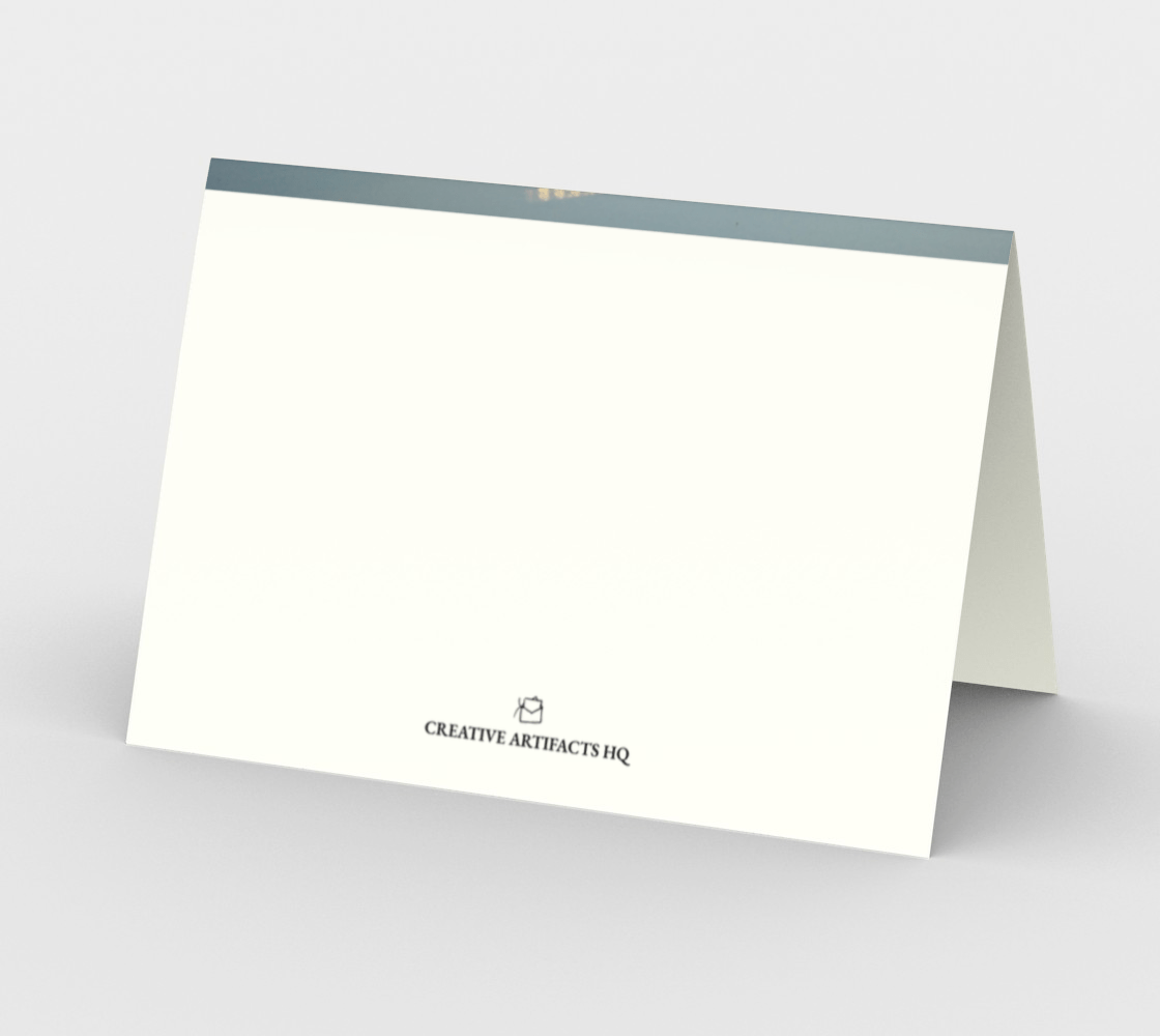 Set of 3 Blank Greeting Cards | 5 x 7 | Brooklyn Sunset