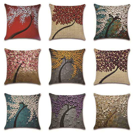 Nature Landscape Throw Pillow Cover – American Country Style Home Décor