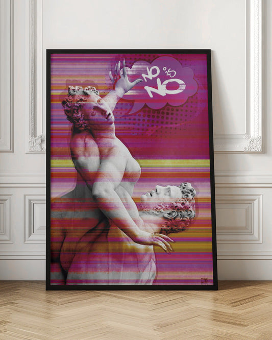 Wall art No Is No