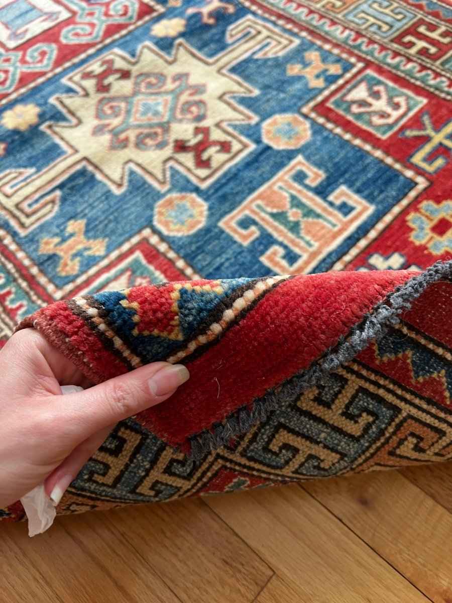 Vintage Kazak Läufer | 2,92m x 0,84m