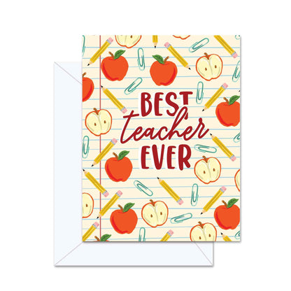 Best Teacher Ever! Greeting Card