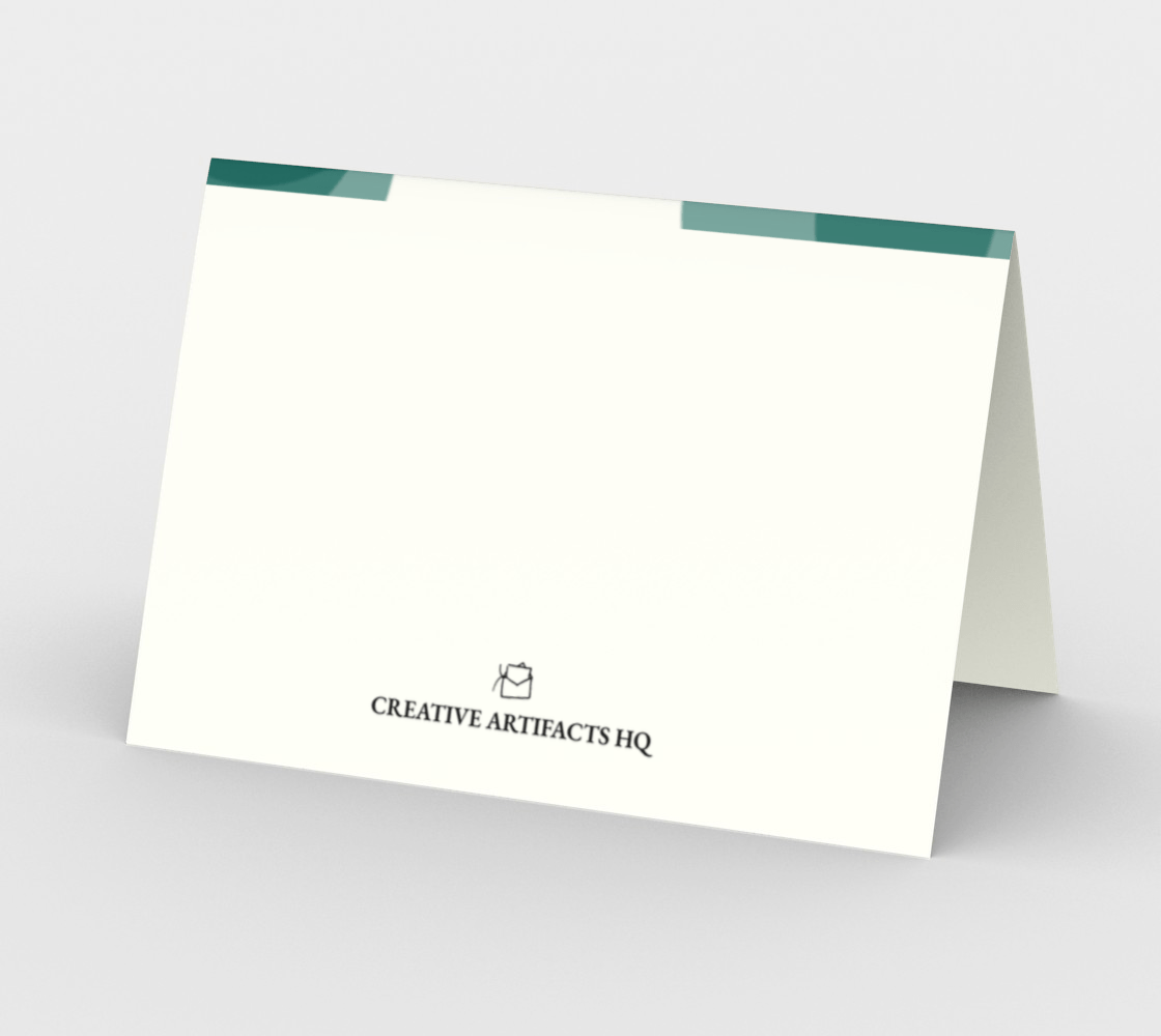 Set of 3 Blank Greeting Cards | 5 x 7 | Bubbles