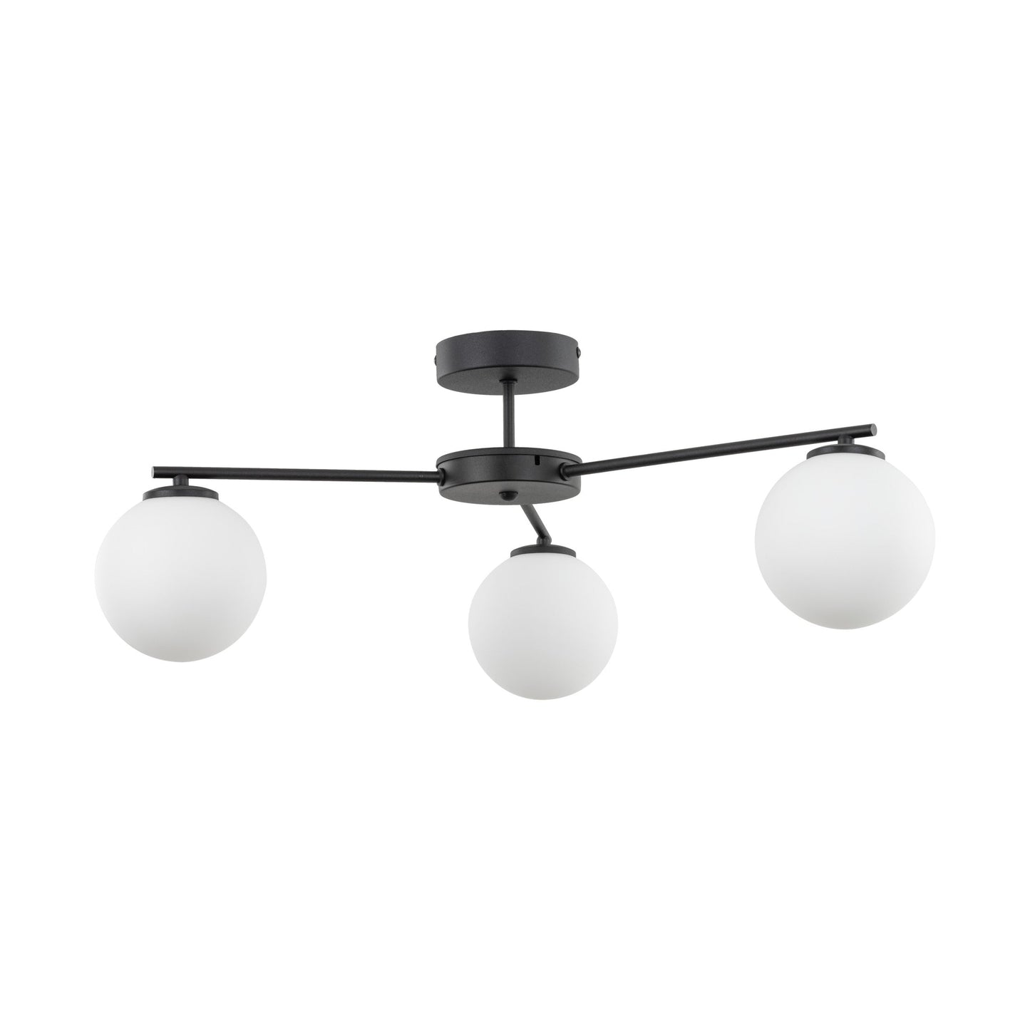 ELTON Black Scandinavian Ceiling Lamp 3 - AURABAGS SHOP