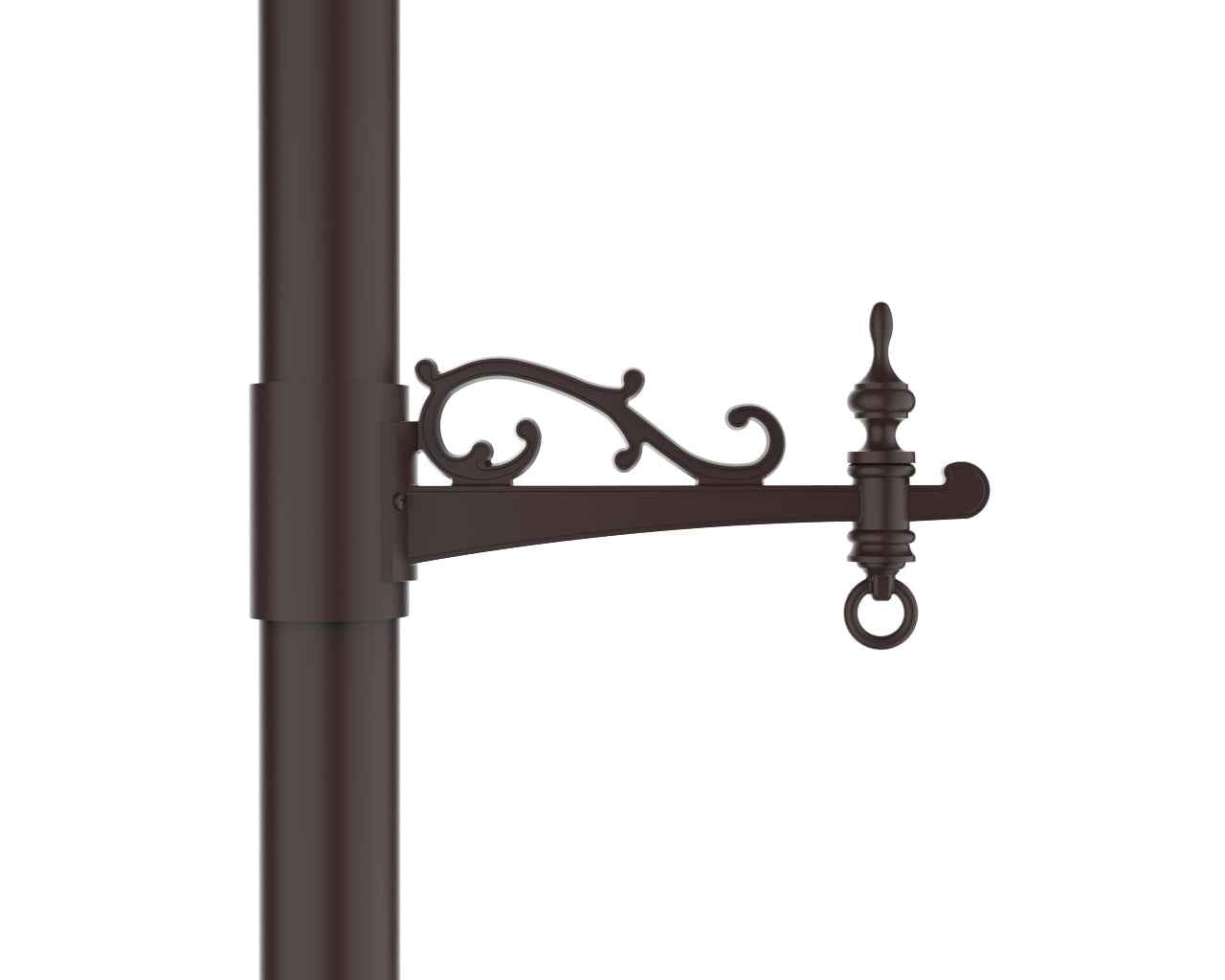 Bras-support de jardinière pour poteaux 3" - 1122