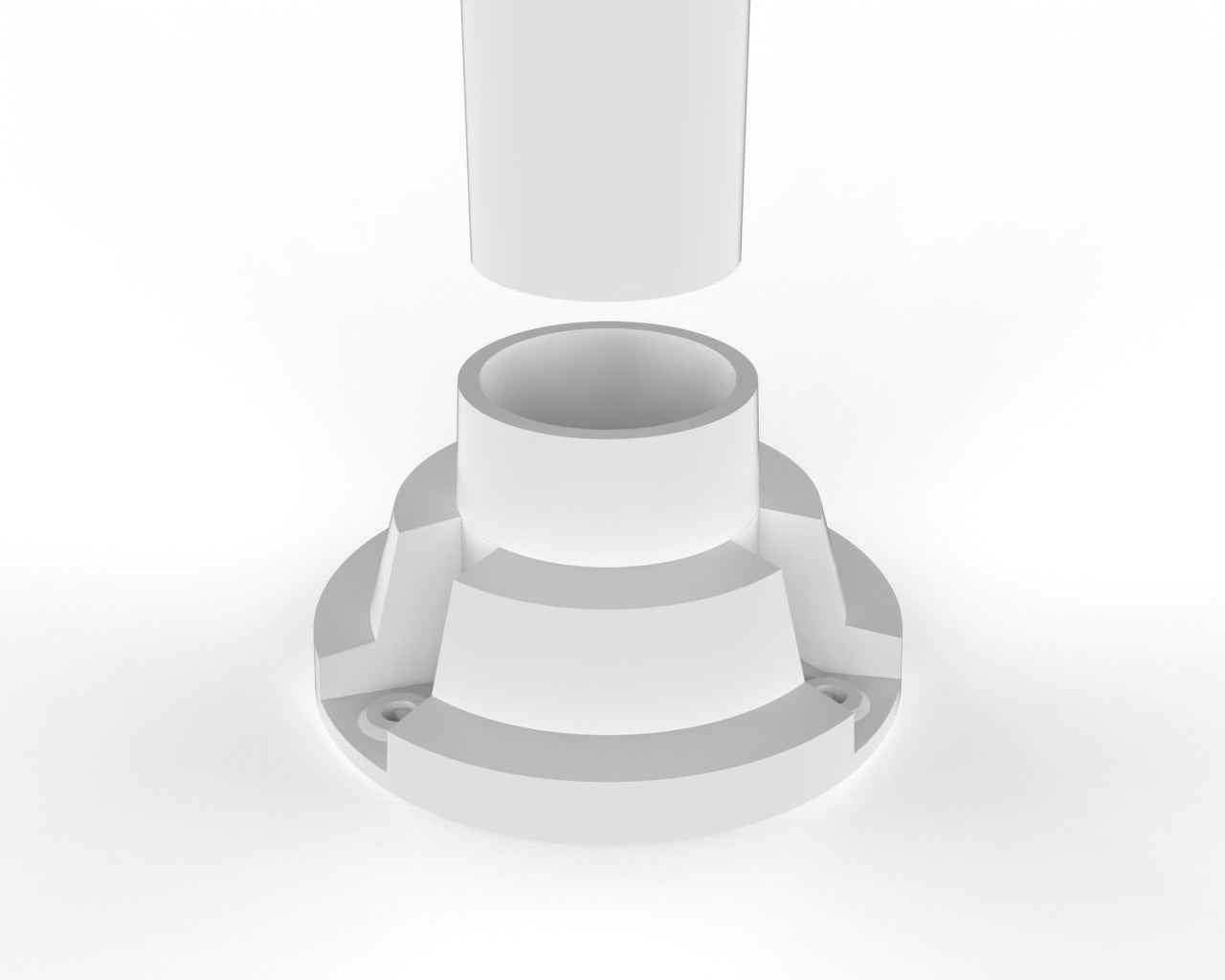 Collet pour poteaux 3" - 1170