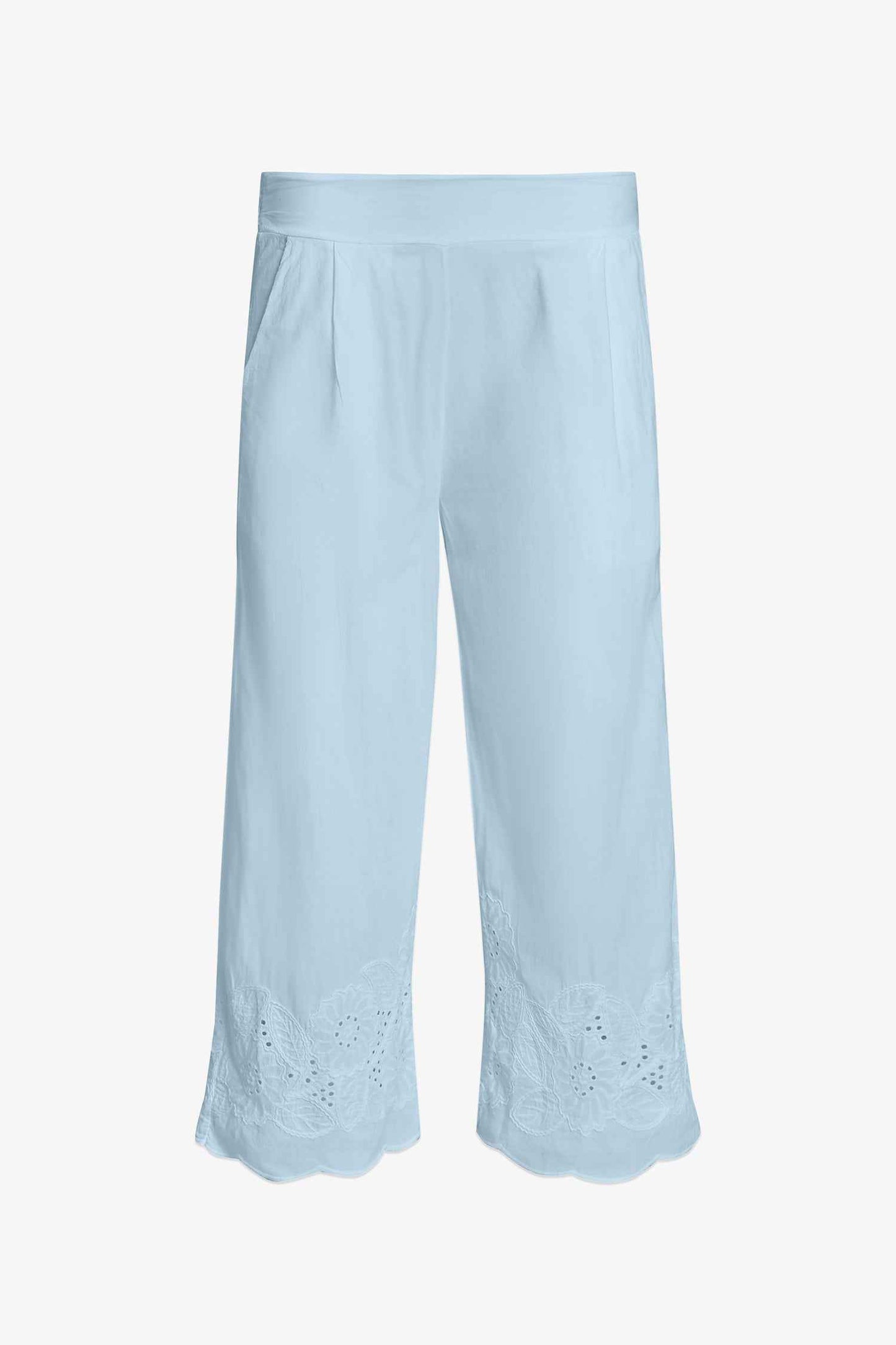 Women's Woven Capri Trousers