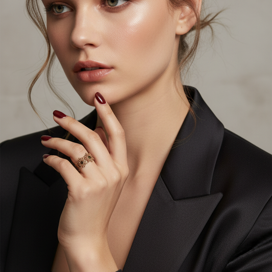 Multi-Sun Statement Ring
