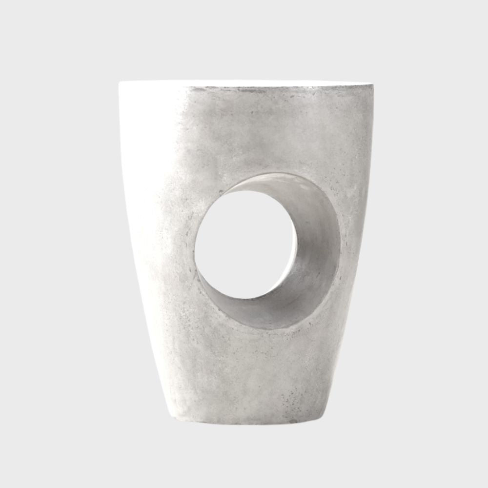 Olivia Concrete Terrazzo Mid-Century End Table
