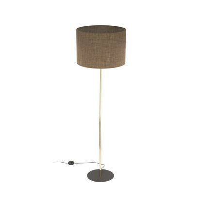 UMBERTO Brown Modern Floor Lamp - AURABAGS SHOP