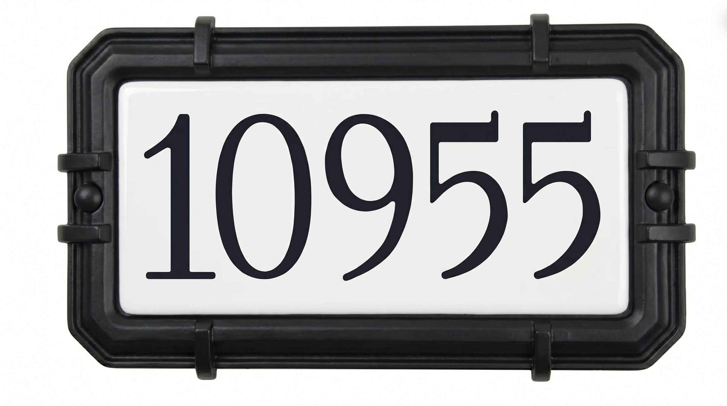 Montebello - Plaque d'adresse - 1721