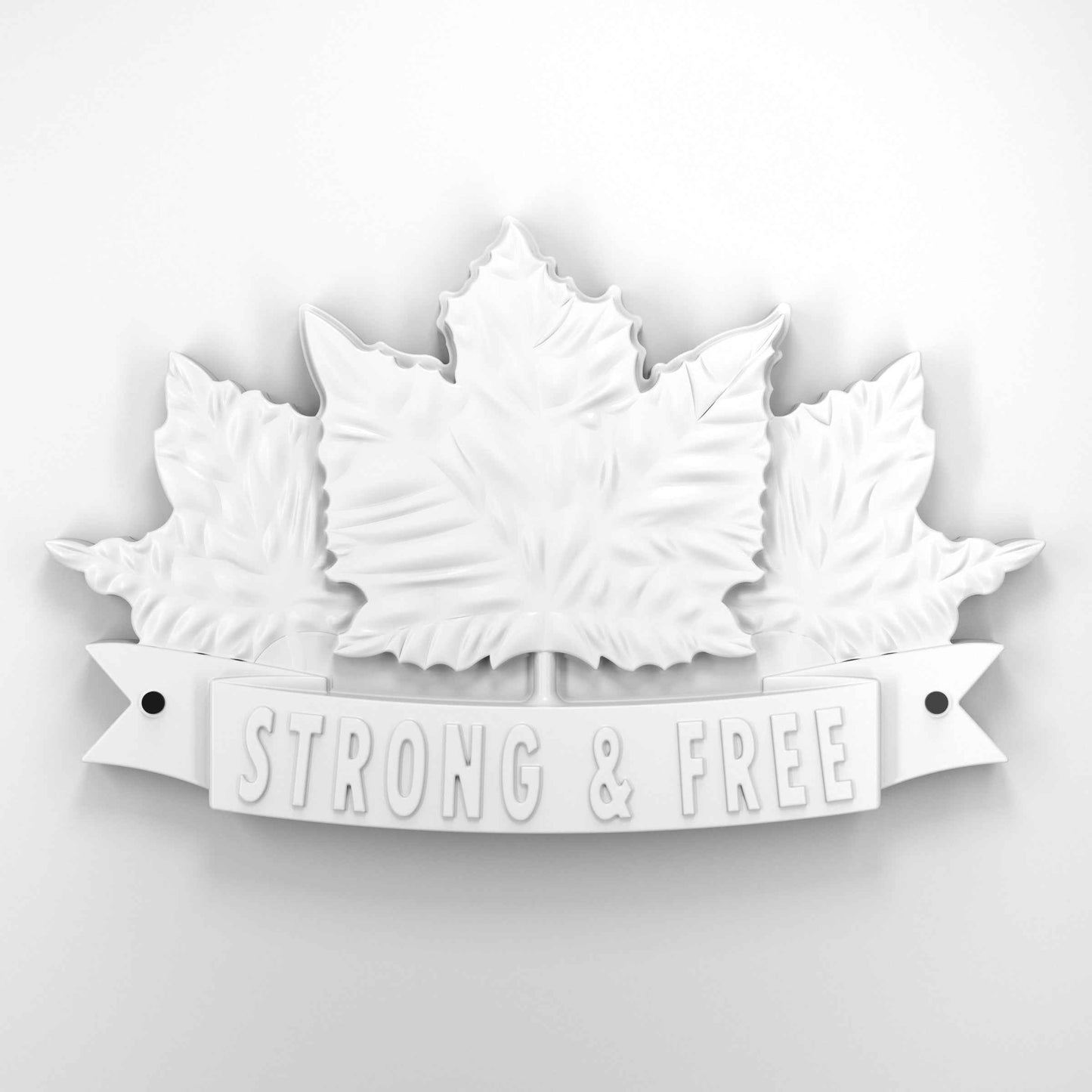 Strong and free • Plaque [1729]