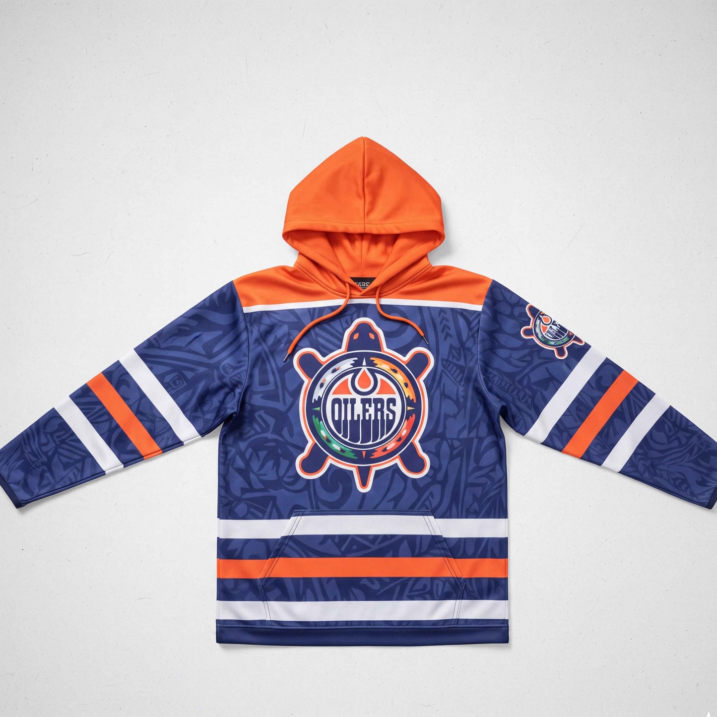 OLDTRIBES™ Heritage Orange & Blue Hoodie