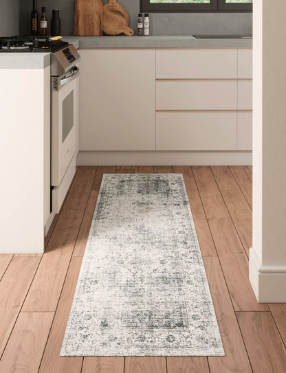 Teppich Kinsley Silbergrau