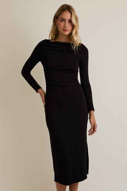 Amara Off-Shoulder Maxi Dress