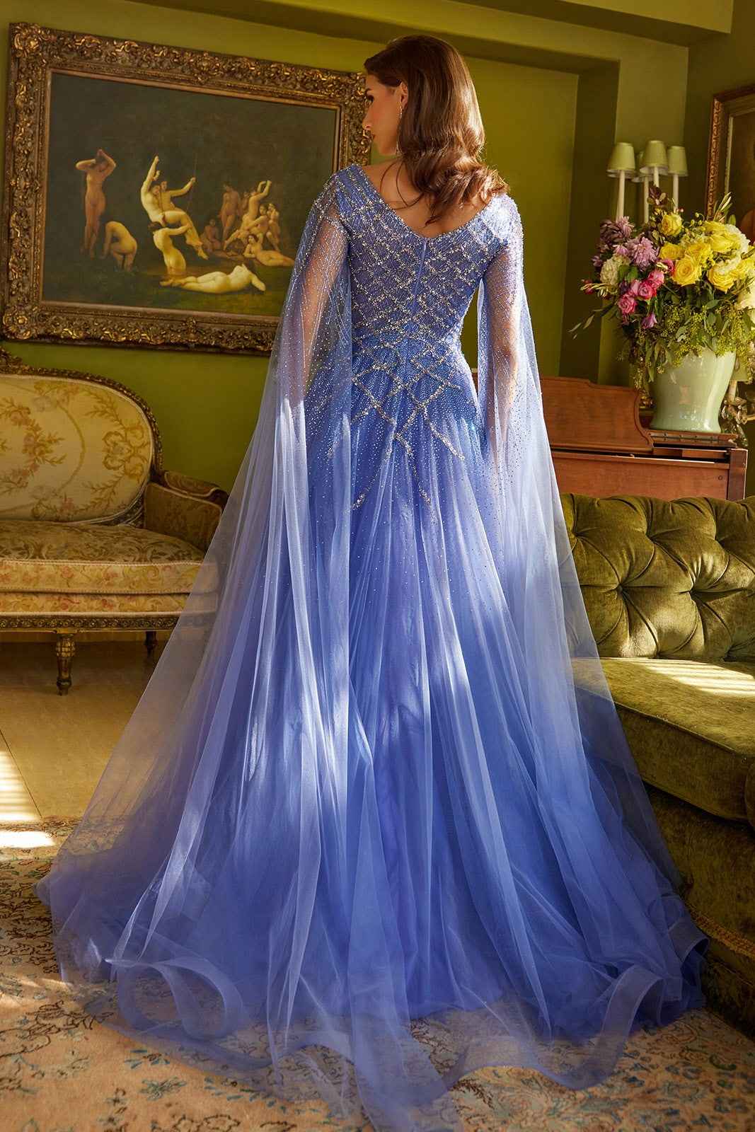 princess long sleeve dress