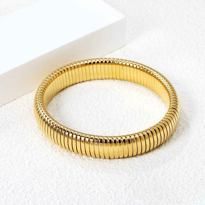 Gilded Grace Stretch Bangle