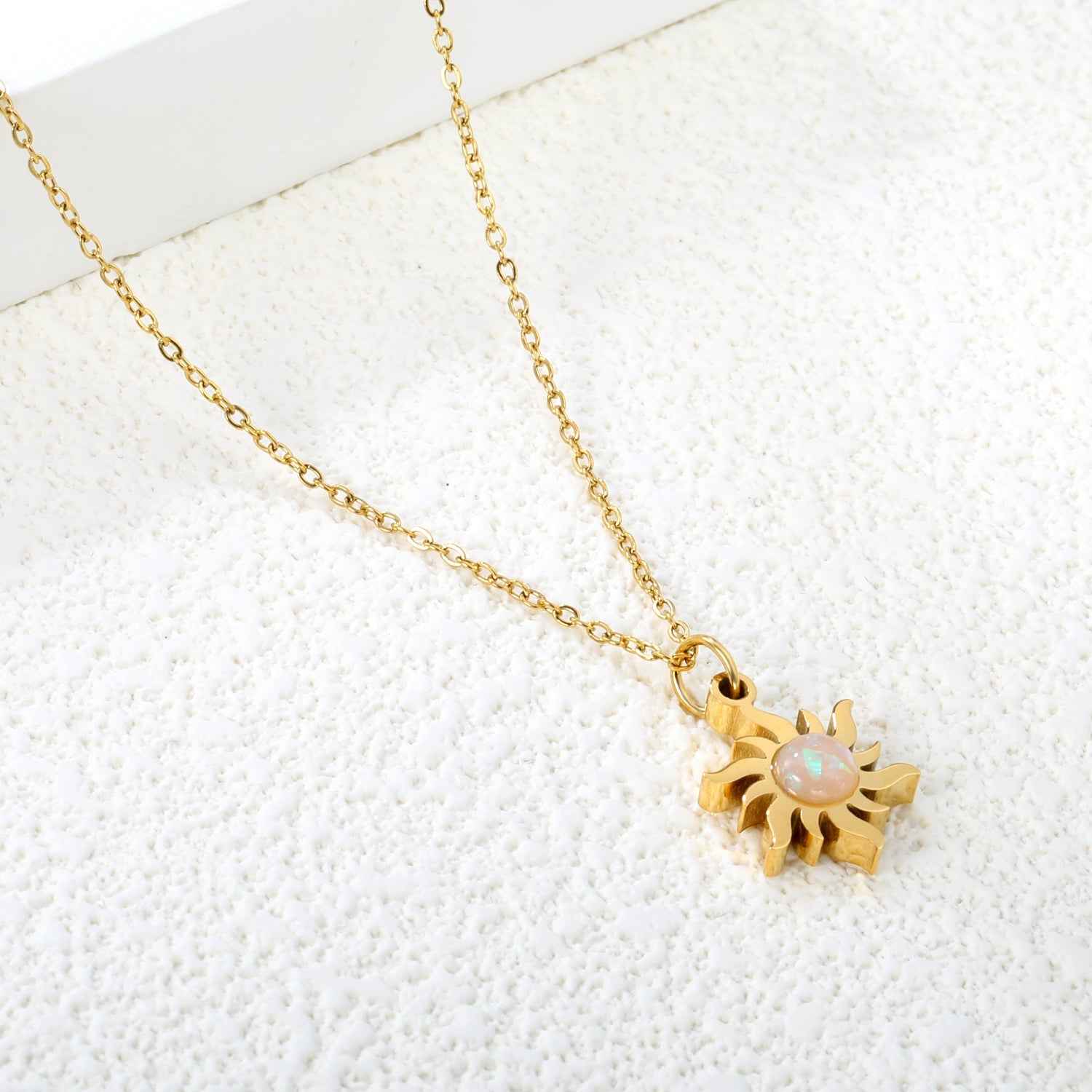 Radiant Sunstone Necklace