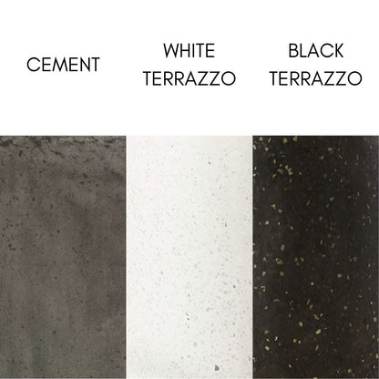 Ricardo Concrete Terrazzo Mid-Century End Table