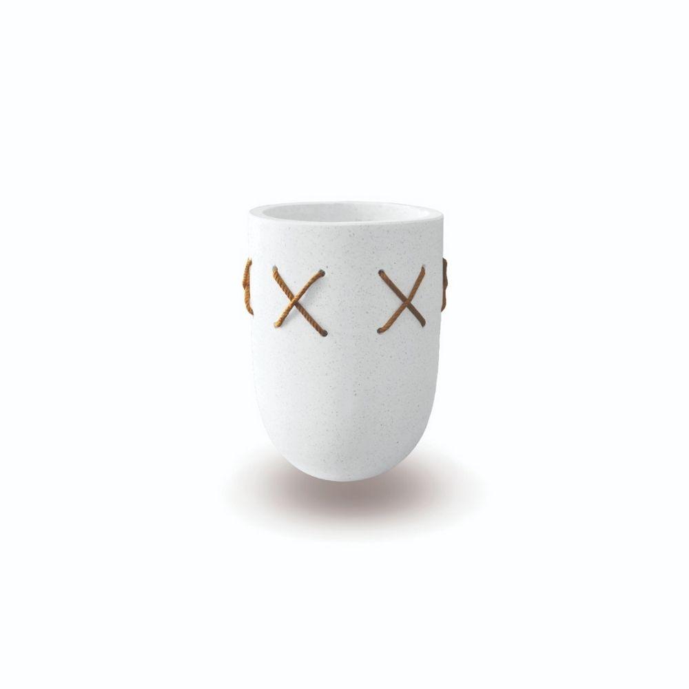 Coco Sandy Cement Planter 9''