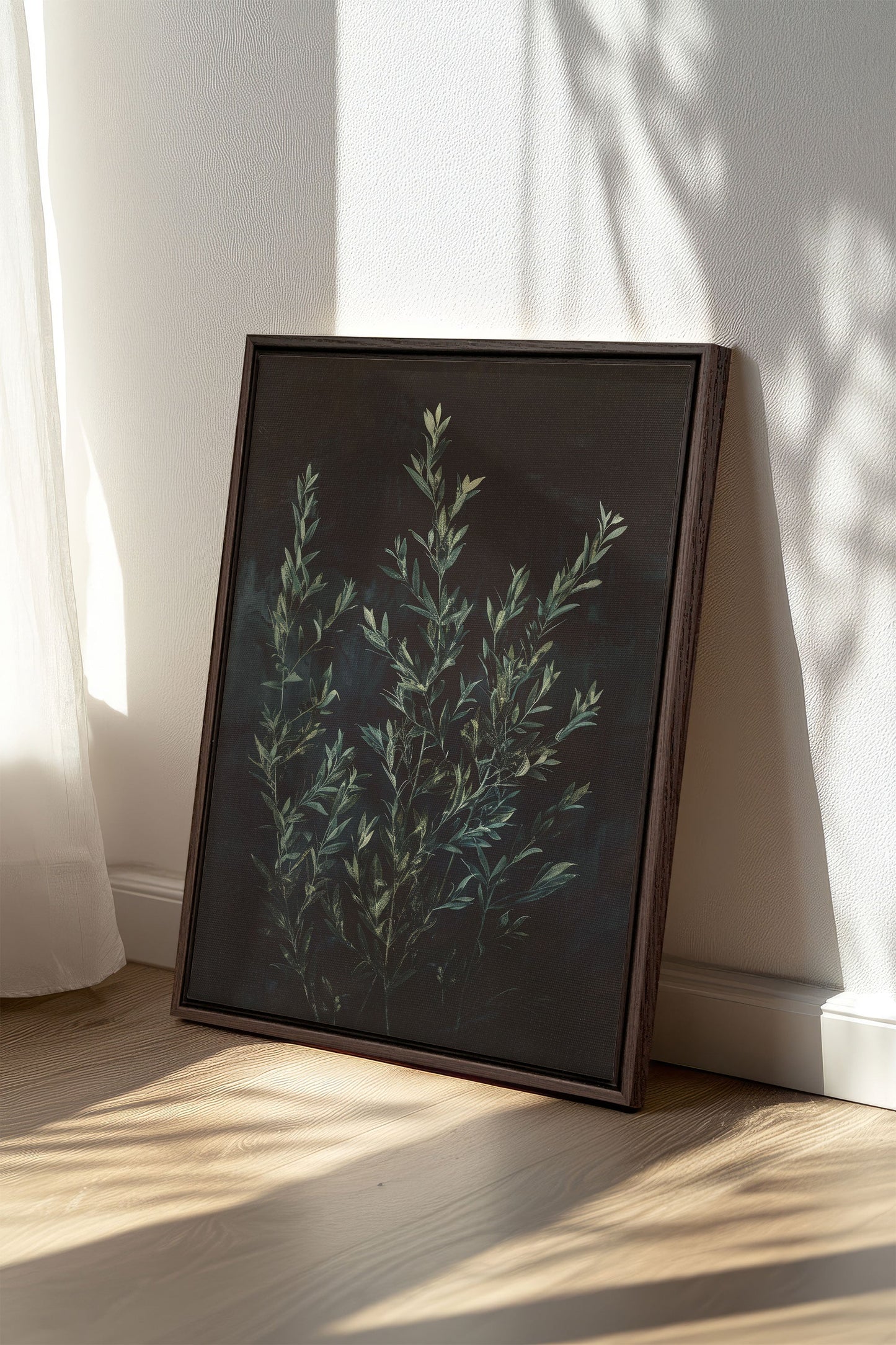 SOUS-BOIS, Oeuvre sur toile étirée