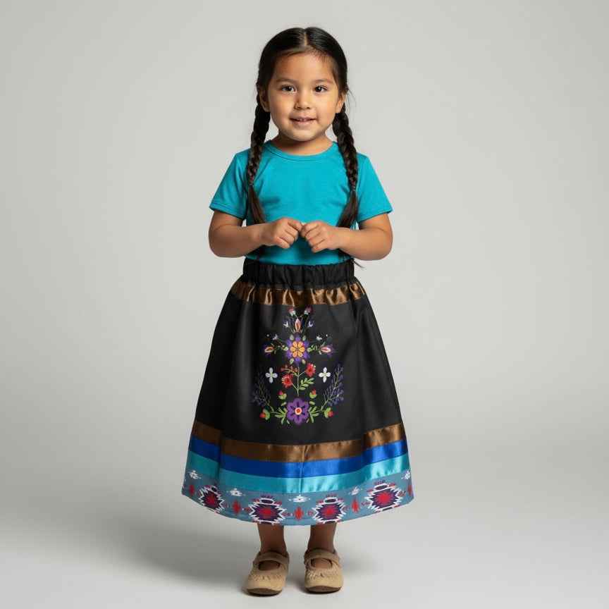 OLDTRIBES™ infants  Flower Ribbon Skirt