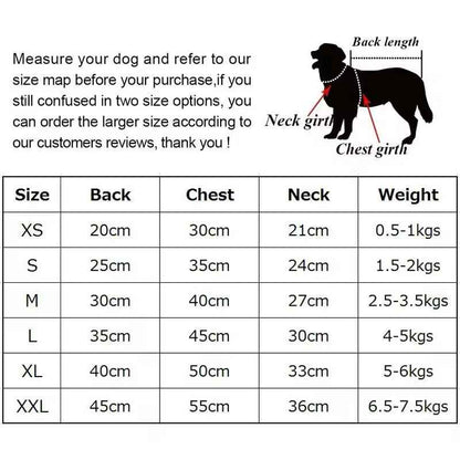 Adidog Dog Hoodie Onesie | Warm Dog Jumpsuit