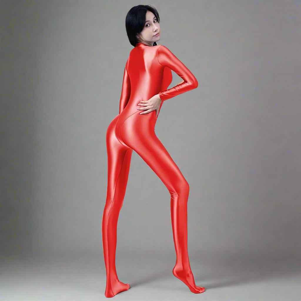 AMORESY Celestia Series Front-Zip Catsuit - Classic Colors