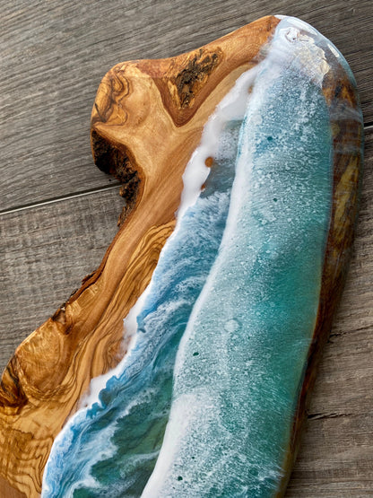 Olive Wood Charcuterie Board - AURABAGS SHOP