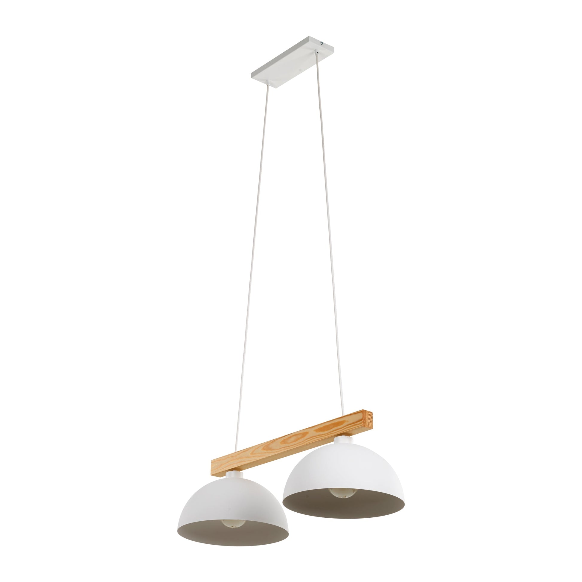 OSLO White Scandinavian Pendant Light for Kitchen Island & Dining - AURABAGS SHOP