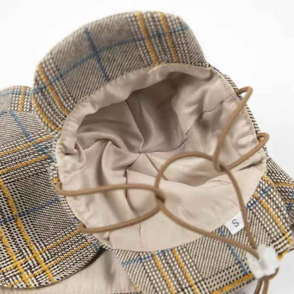 Purrrrelock Holmes Dog Cape Set | Plaid Pet and Dog Outfit