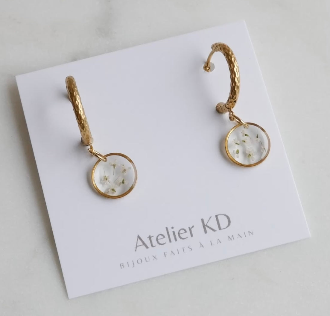 Boucles d'oreilles Lola - taille M