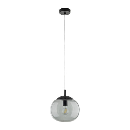 VIBE Graphite Glass Scandinavian Pendant Light - AURABAGS SHOP