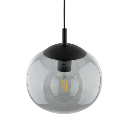 VIBE Graphite Glass Scandinavian Pendant Light - AURABAGS SHOP