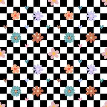 Couverture minky Punky bloom 💕 petite