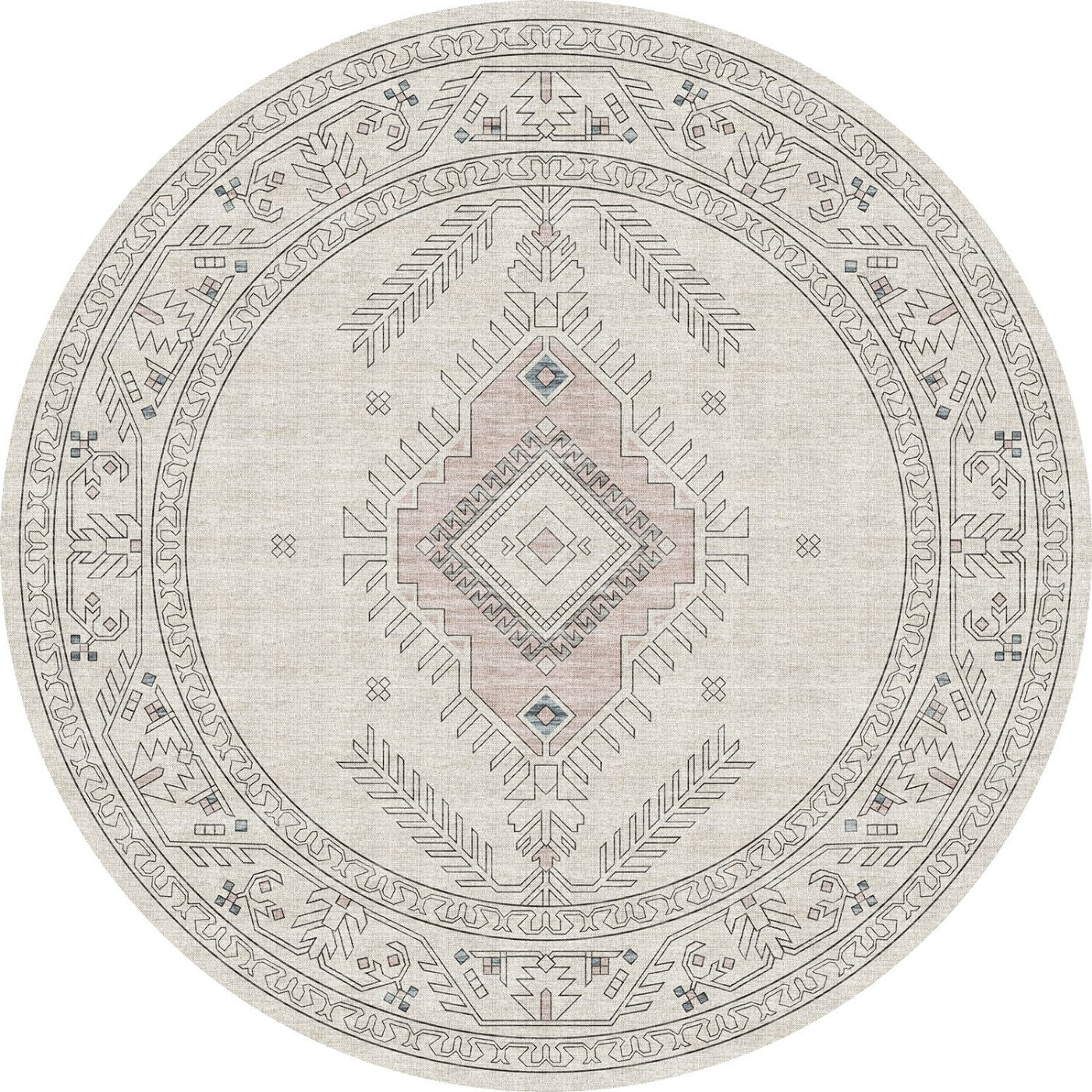 Teppich Charna Natur Beige