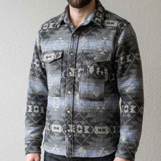 Grey and Blue Grand Canyon Jacket (unisex)